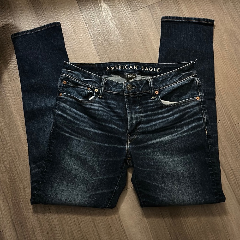 American Eagle Airflex men’s blue jeans slim